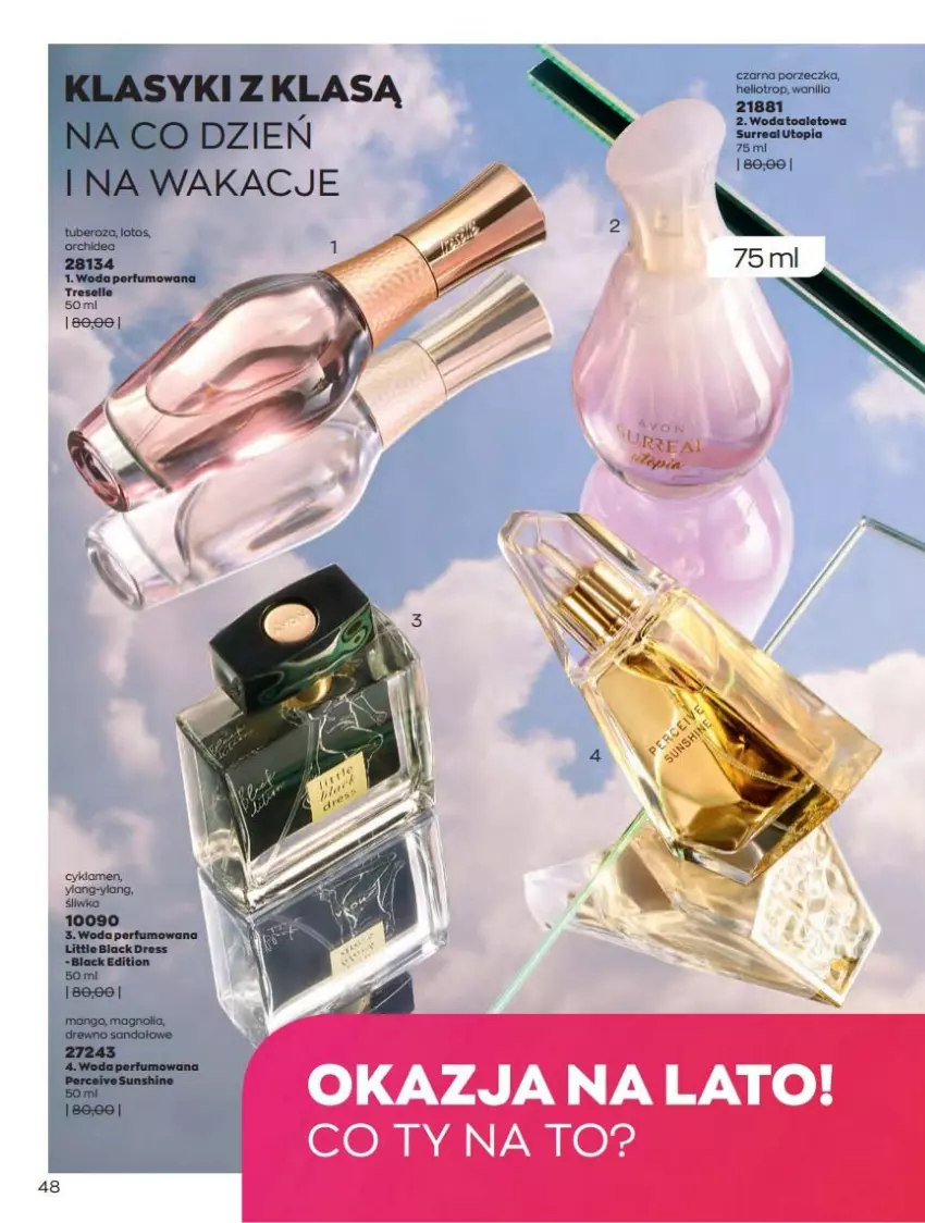 Gazetka promocyjna Avon - Katalog Avon 6/2021 kampania czerwiec - ważna 01.06 do 30.06.2021 - strona 48 - produkty: Helio, Por, Woda, Zott