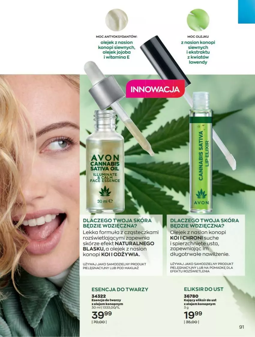 Gazetka promocyjna Avon - Katalog Avon 6/2021 kampania czerwiec - ważna 01.06 do 30.06.2021 - strona 91 - produkty: Makijaż, Olej