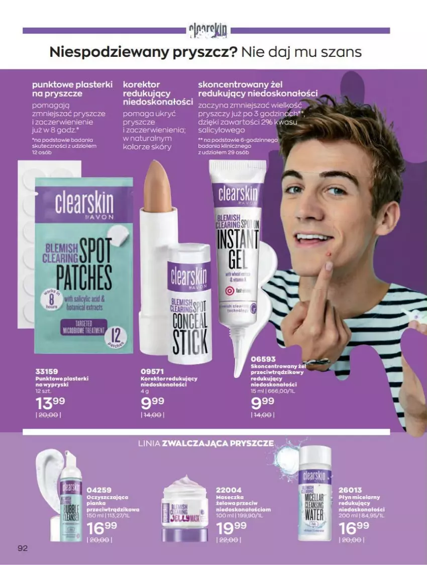 Gazetka promocyjna Avon - Katalog Avon 6/2021 kampania czerwiec - ważna 01.06 do 30.06.2021 - strona 92 - produkty: Fa, Plasterki