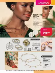 Gazetka promocyjna Avon - Katalog Avon 6/2021 kampania czerwiec - Gazetka - ważna od 30.06 do 30.06.2021 - strona 157 - produkty: Bizuteria, Zestaw pierścionków, Naszyjnik, Cynk, Pierścionek, Orka