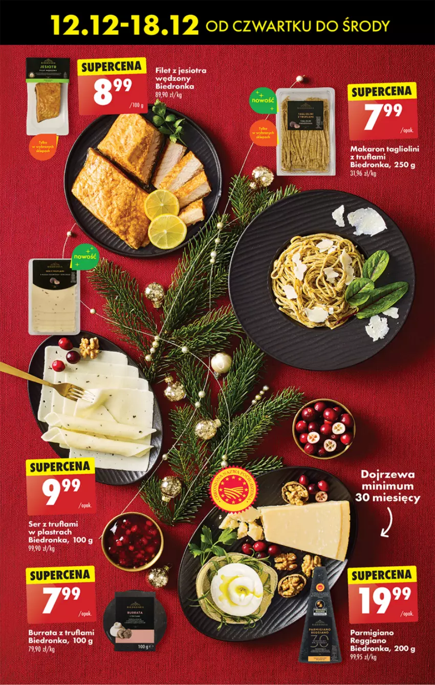 Gazetka promocyjna Biedronka - Od czwartku - ważna 12.12 do 18.12.2024 - strona 21 - produkty: Burrata, Dron, Makaron