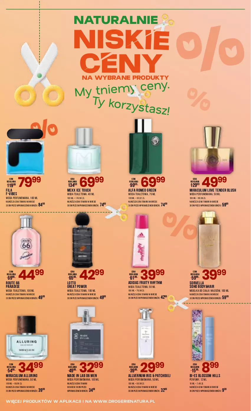 Gazetka promocyjna Drogerie Natura - Gazetka Drogerie Natura - ważna 03.06 do 16.06.2026 - strona 8 - produkty: Adidas, Body, Fa, Mexx, Perfum, Woda, Woda perfumowana, Woda toaletowa