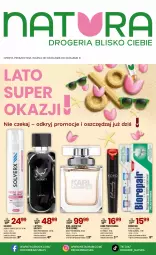 Gazetka promocyjna Drogerie Natura - Gazetka Drogerie Natura - Gazetka - ważna od 16.06 do 16.06.2026 - strona 1 - produkty: Woda perfumowana, Krem do twarzy, Gra, Biorepair, Perfum, Pasta do zębów, KOBO, Karl Lagerfeld, Tusz, Woda, Fa