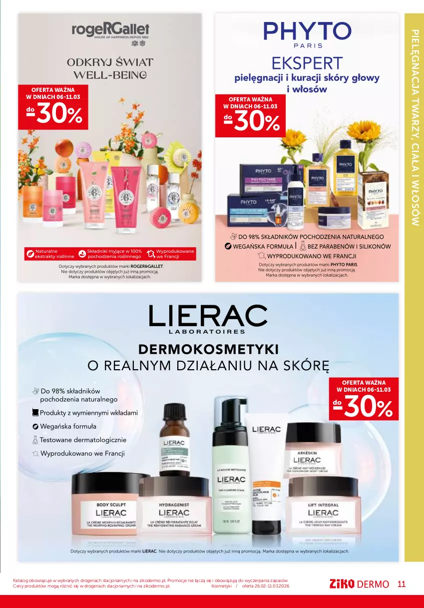 Gazetka promocyjna Ziko - Gazetka Ziko Dermo - ważna 26.02 do 11.03.2026 - strona 11 - produkty: Atoderm, Bioderma, Krem do ciała, Krem do rąk
