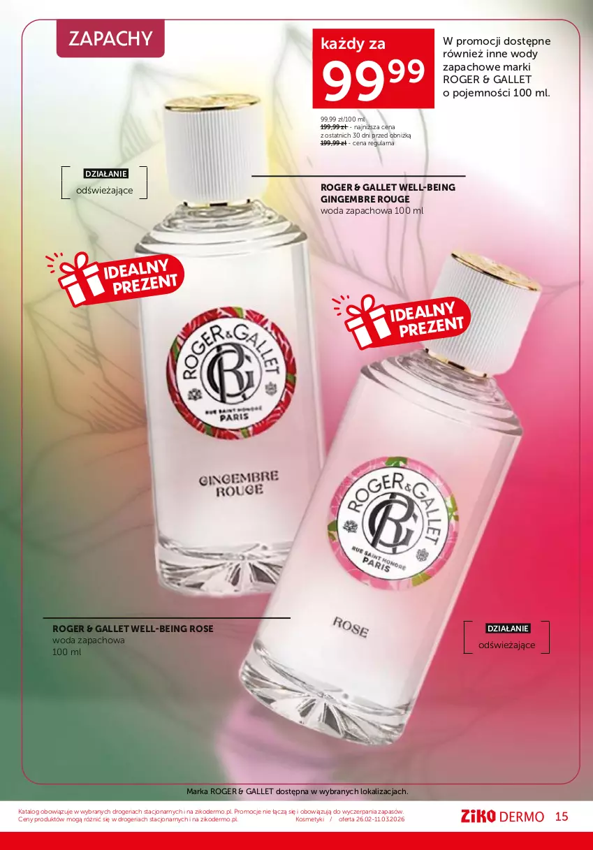 Gazetka promocyjna Ziko - Gazetka Ziko Dermo - ważna 26.02 do 11.03.2026 - strona 15 - produkty: Atoderm, Bioderma, Gin, Krem na dzień, Krem na noc, Vichy, Woda