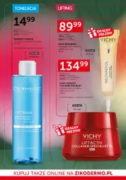 Gazetka promocyjna Ziko - Gazetka Ziko Dermo - Gazetka - ważna od 11.03 do 11.03.2026 - strona 4 - produkty: Ser, Rum, Krem na noc, Serum do twarzy, Dermedic, Serum, Vichy, Tonik, Tonik do twarzy, Mars, Krem na dzień