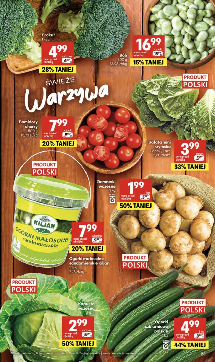 Gazetka promocyjna Delikatesy Centrum - Franczyza DC25 Czwartek - ważna 18.06 do 24.06.2026 - strona 23 - produkty: Pomidory, Ziemniaki