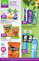 Gazetka promocyjna Stokrotka - Stokrotka Express - Gazetka - ważna od 22.10 do 22.10.2025 - strona 1 - produkty: Mus, Chipsy, Napój izotoniczny, Tymbark, Haribo, Napój, Fa