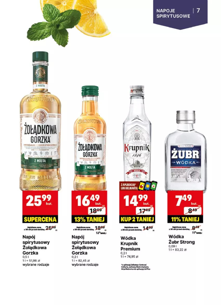 Gazetka promocyjna Delikatesy Centrum - DeliBarek DC37-DC38 - ważna 09.09 do 22.09.2024 - strona 7 - produkty: Krupnik, Napój, Napoje, Por, Rum, Wódka