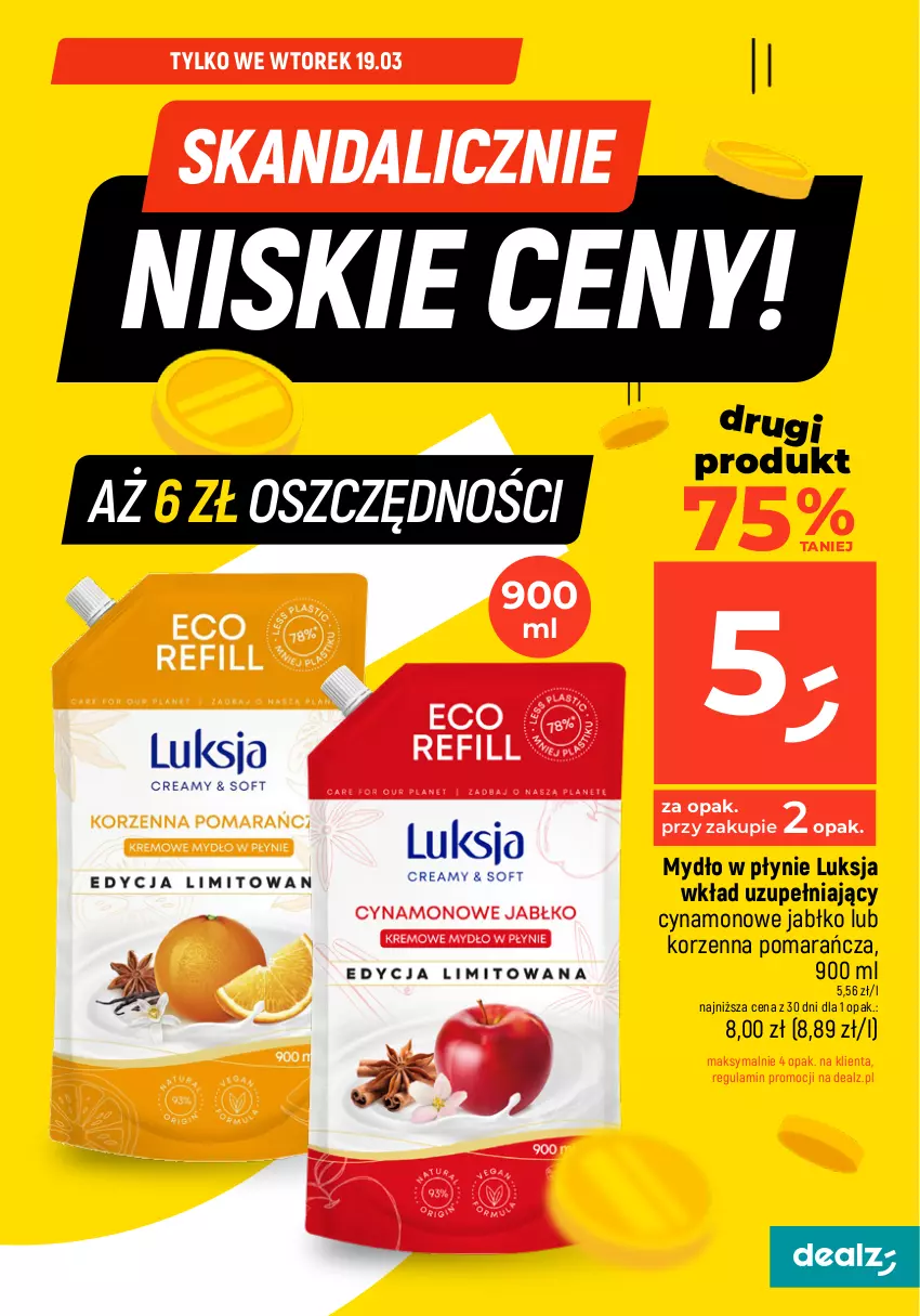 Gazetka promocyjna Dealz - Oszczędzaj każdego dnia! - ważna 18.03 do 20.03.2024 - strona 3 - produkty: Kit Kat, Luksja, Mydło, Mydło w płynie