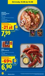 Gazetka promocyjna Lidl - Gazetka ważna od 12.08 do 14.08 - Gazetka - ważna od 14.08 do 14.08.2026 - strona 14 - produkty: Karkówka wieprzowa, PIKOK, Grill, Kiełbasa, Kiełbasa śląska