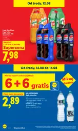 Gazetka promocyjna Lidl - Gazetka ważna od 12.08 do 14.08 - Gazetka - ważna od 14.08 do 14.08.2026 - strona 22 - produkty: Nałęczowianka, Gra, 7up, Mirinda, Pepsi, Woda mineralna, Woda