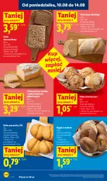 Gazetka promocyjna Lidl - Gazetka ważna od 12.08 do 14.08 - Gazetka - ważna od 14.08 do 14.08.2026 - strona 58 - produkty: Chleb typu włoskiego, Chleb, Bułka