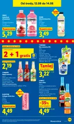 Gazetka promocyjna Lidl - Gazetka ważna od 12.08 do 14.08 - Gazetka - ważna od 14.08 do 14.08.2026 - strona 69 - produkty: Mus, Gra, Lemoniada, Tymbark, Oshee, Arbuz, Napój, Mięta, Liczi, Grejpfrut