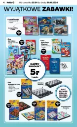 Gazetka promocyjna Netto - Gazetka - ważna od 31.01 do 31.01.2024 - strona 5 - produkty: Gra, LEGO, Wella, Szachy, Klocki