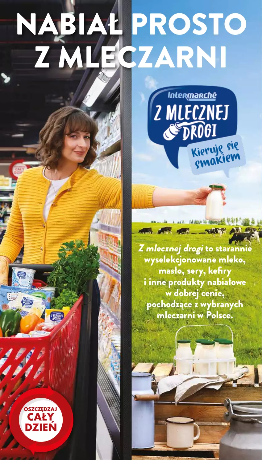 Gazetka promocyjna Intermarche - Gazetka Intermarche - ważna 28.02 do 06.03.2024 - strona 12 - produkty: Kefir, Masło, Mleko, Ser