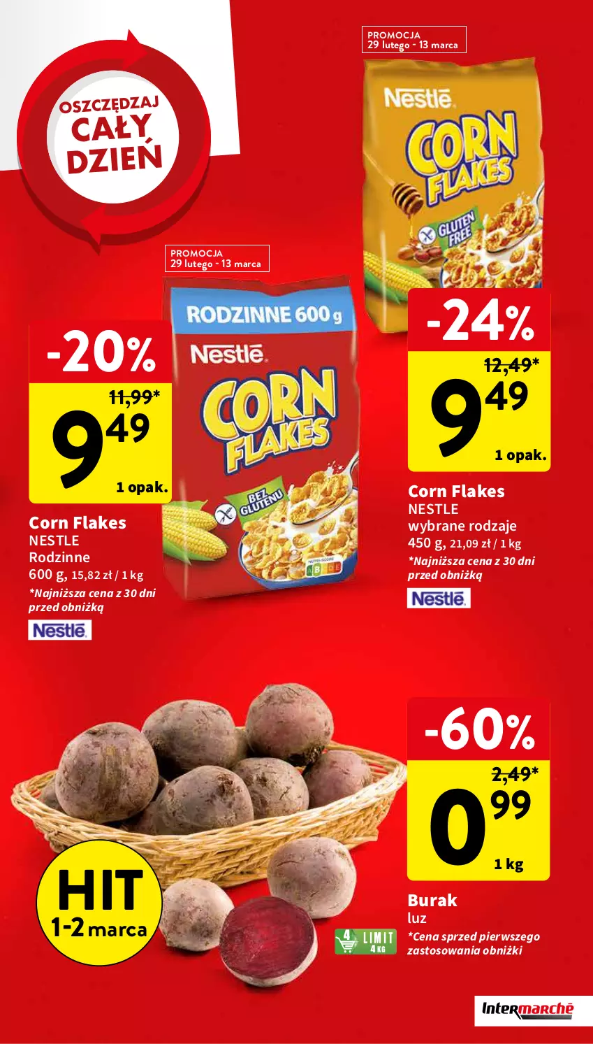 Gazetka promocyjna Intermarche - Gazetka Intermarche - ważna 28.02 do 06.03.2024 - strona 3 - produkty: Corn flakes