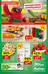 Gazetka promocyjna Auchan - Gazetka 30 Lat Supermarket Auchan - Gazetka - ważna od 17.06 do 17.06.2026 - strona 1 - produkty: Karkówka wieprzowa, Kotlet, Boczek, Grill, Fa