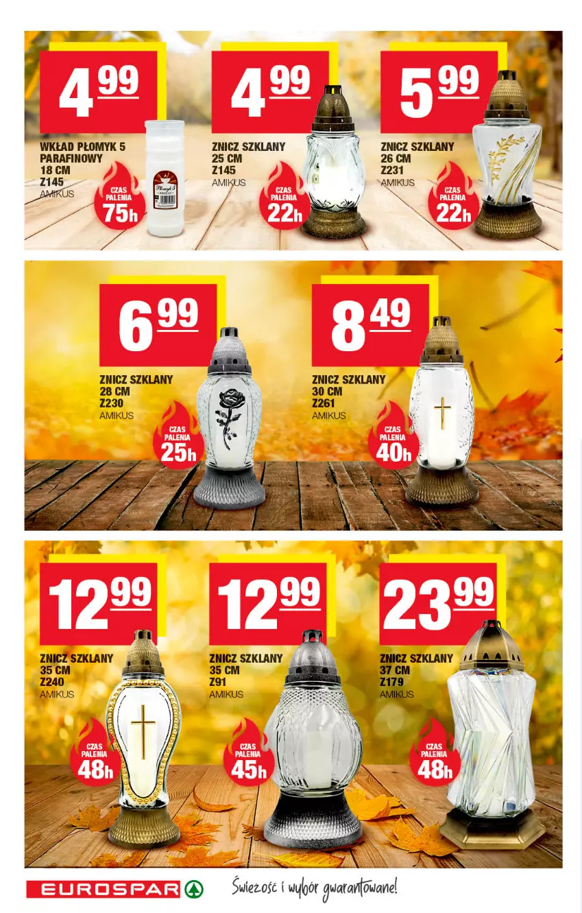 Gazetka promocyjna Spar - EuroSpar - ważna 16.10 do 26.10.2022 - strona 10 - produkty: LG, Znicz