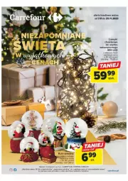 Gazetka promocyjna Carrefour - Gazetka - ważna od 25.11 do 25.11.2023 - strona 1 - produkty: Kula śnieżna