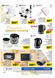 Gazetka promocyjna Carrefour - Gazetka - ważna od 25.11 do 25.11.2023 - strona 28 - produkty: Piec, Toshiba, Ser, Gra, Blender ręczny, Blender, Czajnik, Toster, Mikser, Szynka, Tefal, Minipiekarnik, Pieprz, Mikser ręczny, Maszynka, Zelmer, Piekarnik, Fa