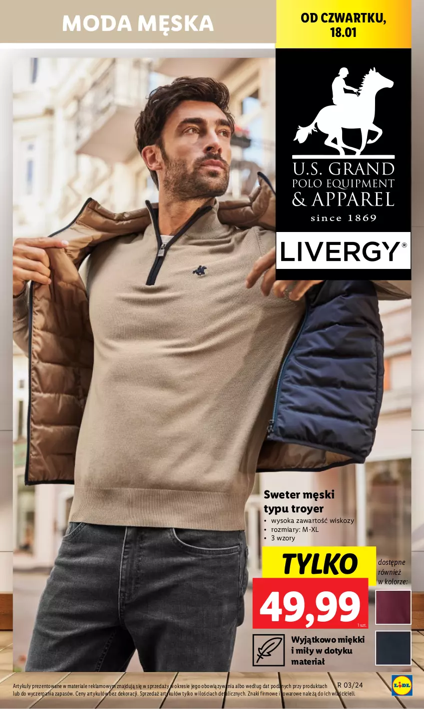 Gazetka promocyjna Lidl - GAZETKA - ważna 18.01 do 20.01.2024 - strona 13 - produkty: Gra, Gry, Moda, Por, Sok, Sport, Sweter