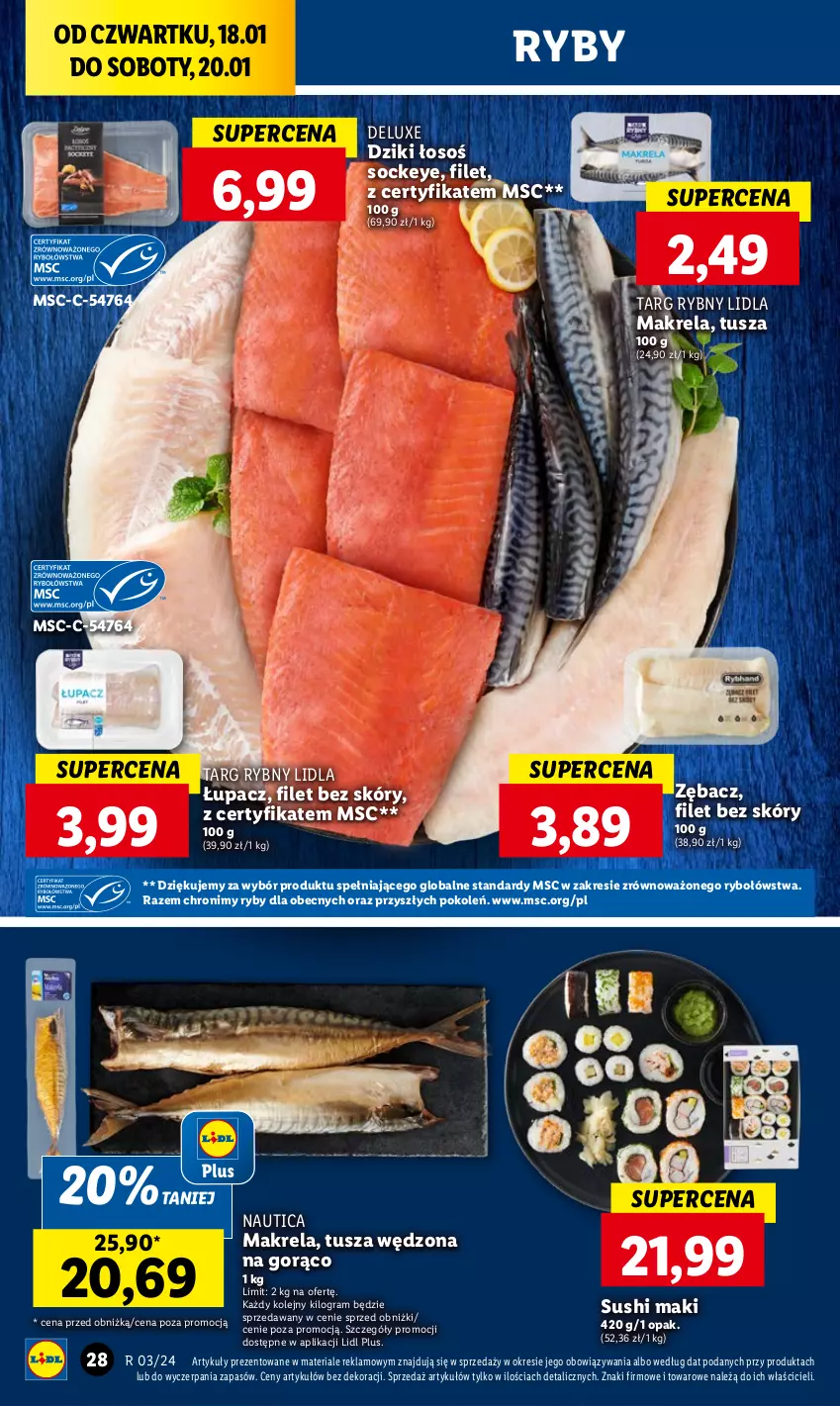 Gazetka promocyjna Lidl - GAZETKA - ważna 18.01 do 20.01.2024 - strona 30 - produkty: Gra, Olej, Sushi, Tusz