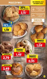 Gazetka promocyjna Lidl - GAZETKA - Gazetka - ważna od 20.01 do 20.01.2024 - strona 25 - produkty: Piec, Ser, Por, Precle, Pieczywo, Chleb, Donut, Olej, Bułka