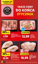 Gazetka promocyjna Lidl - GAZETKA - Gazetka - ważna od 20.01 do 20.01.2024 - strona 26 - produkty: Kurczak, Por, Gra, Boczek bez kości, Kotlet, Boczek, Olej