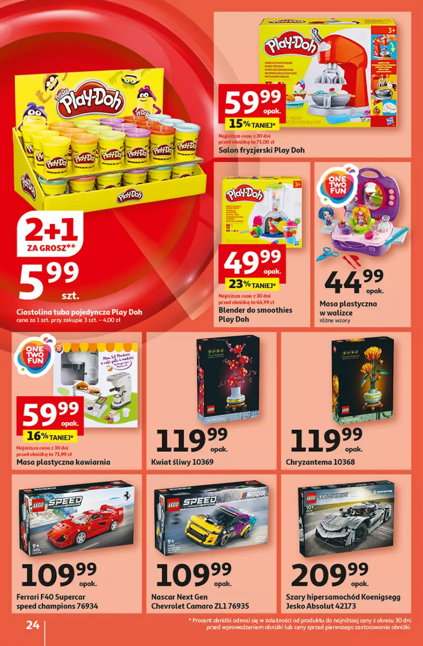 Gazetka promocyjna Auchan - Gazetka Pewność Niskich Cen Hipermarket Auchan - ważna 22.08 do 28.08.2024 - strona 26 - produkty: Absolut, Blender, Samochód, Smoothie