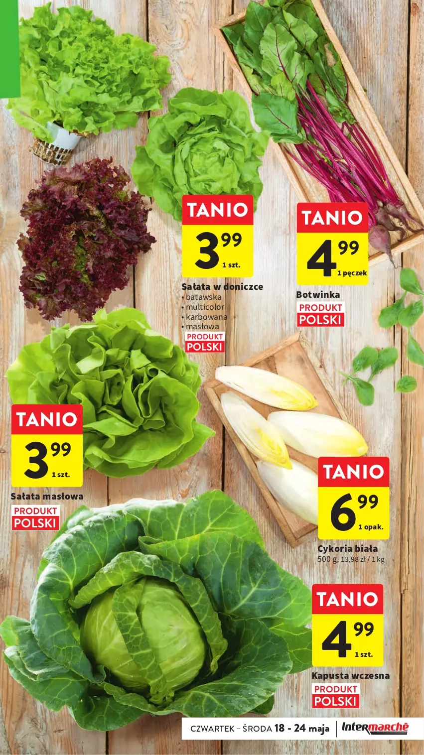 Gazetka promocyjna Intermarche - Gazetka Intermarche - ważna 18.05 do 24.05.2023 - strona 11 - produkty: Inka, Masło, Sałat, Sałata masłowa