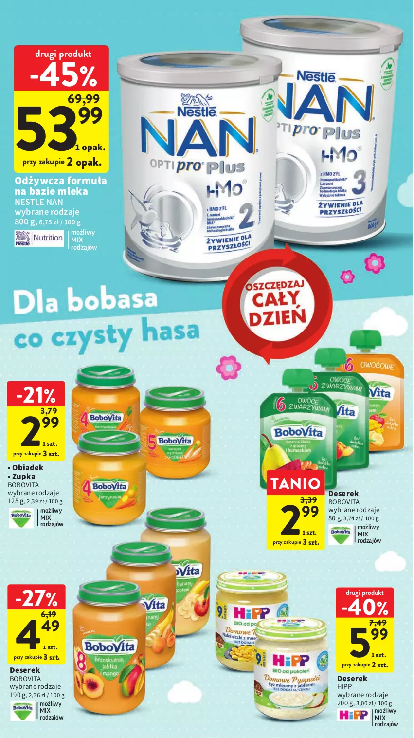 Gazetka promocyjna Intermarche - Gazetka Intermarche - ważna 18.05 do 24.05.2023 - strona 32 - produkty: BoboVita, Deser, HiPP, Ser, Serek