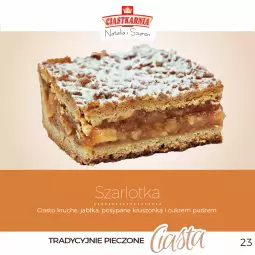 Gazetka promocyjna Topaz - Gazetka - Gazetka - ważna od 31.12 do 31.12.2026 - strona 23 - produkty: Szarlotka, Jabłka