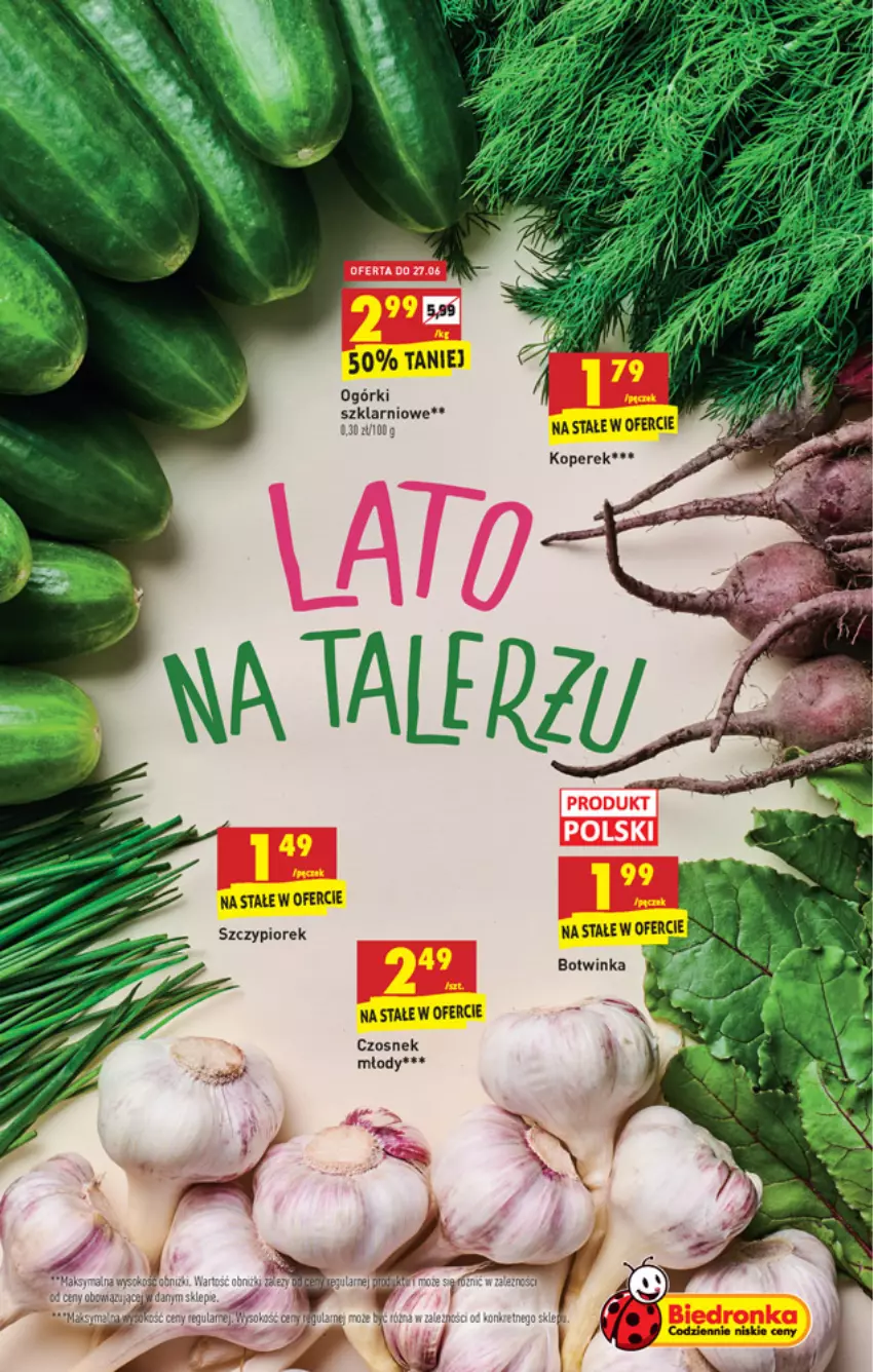 Gazetka promocyjna Biedronka - W tym tygodniu - ważna 24.06 do 30.06.2021 - strona 11 - produkty: Czosnek, Inka, Klej, Kret