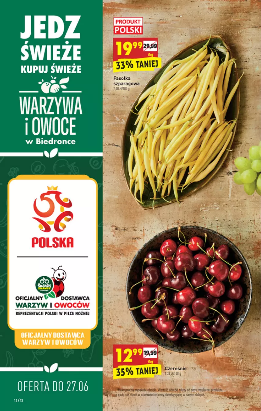 Gazetka promocyjna Biedronka - W tym tygodniu - ważna 24.06 do 30.06.2021 - strona 12 - produkty: Dron, Noż, Owoce, Warzywa, Warzywa i owoce