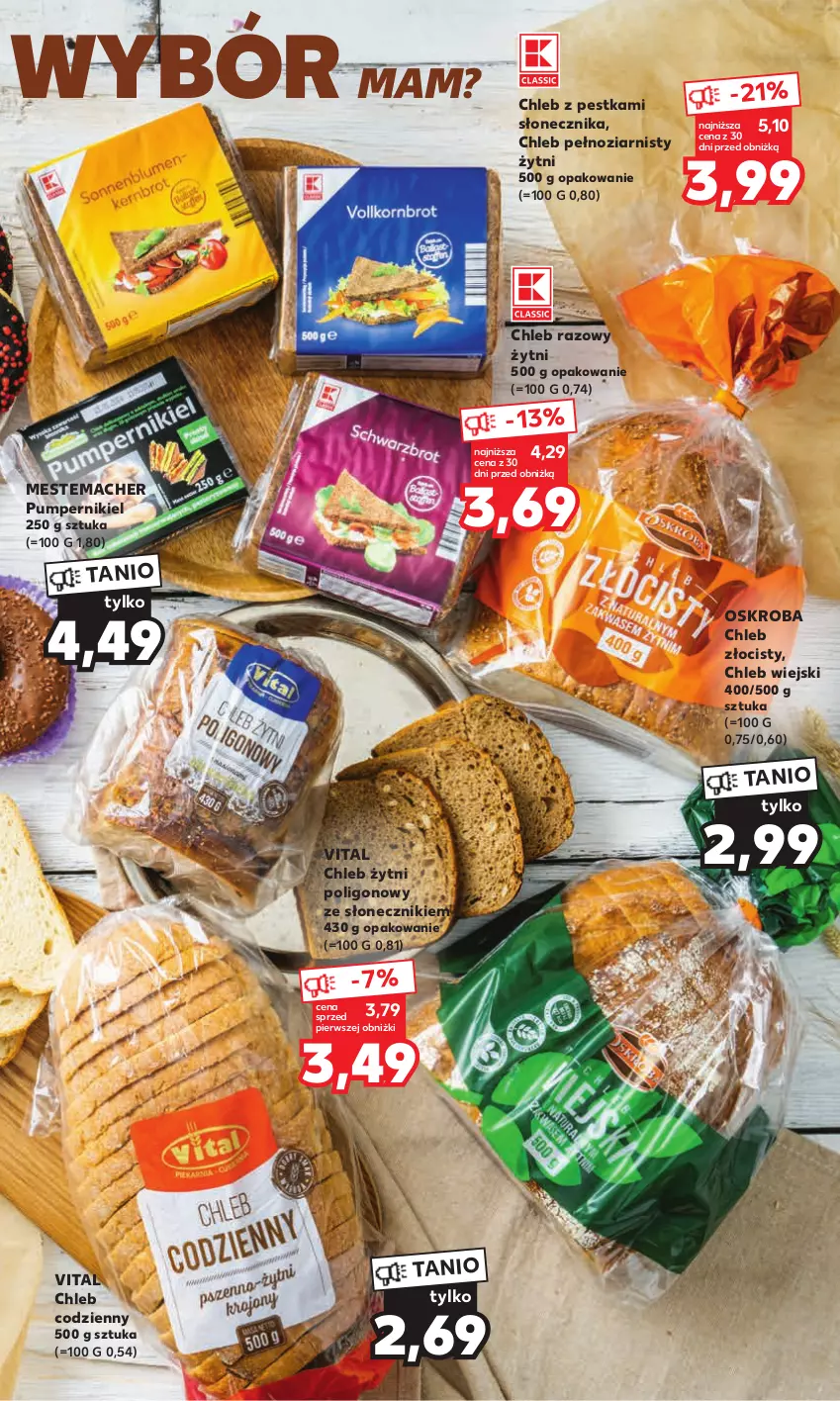 Gazetka promocyjna Kaufland - Mocny Start - ważna 31.07 do 02.08.2023 - strona 11 - produkty: Chleb