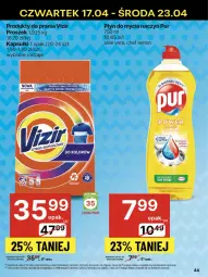 Gazetka promocyjna Delikatesy Centrum - NOWA GAZETKA Delikatesy Centrum od 17 kwietnia! 17-23.04.2025 - Gazetka - ważna od 23.04 do 23.04.2025 - strona 44 - produkty: Sos, Rum, Pur, Do mycia naczyń, Płyn do mycia naczyń, Vizir, Aloe vera, Płyn do mycia