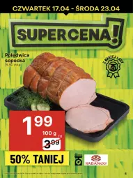 Gazetka promocyjna Delikatesy Centrum - NOWA GAZETKA Delikatesy Centrum od 17 kwietnia! 17-23.04.2025 - Gazetka - ważna od 23.04 do 23.04.2025 - strona 6 - produkty: Kabanos