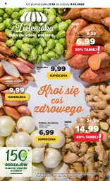 Gazetka promocyjna Netto - Artykuły spożywcze - Gazetka - ważna od 08.10 do 08.10.2022 - strona 6 - produkty: Cebula, Cebula szalotka, Brukselka, Szal, Imbir