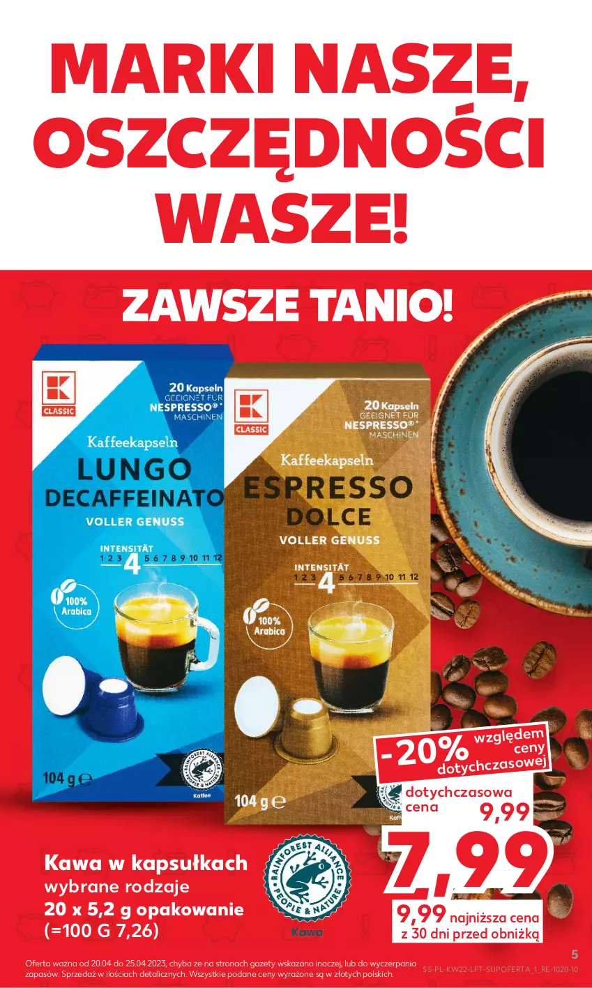 Gazetka promocyjna Kaufland - Gazetka tygodnia - ważna 01.06 do 06.06.2023 - strona 5 - produkty: Kawa