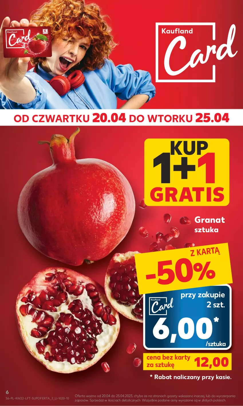 Gazetka promocyjna Kaufland - Gazetka tygodnia - ważna 01.06 do 06.06.2023 - strona 6 - produkty: Gra, Granat