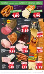 Gazetka promocyjna Kaufland - Gazetka tygodnia - Gazetka - ważna od 06.06 do 06.06.2023 - strona 15 - produkty: Sok, Ser, Ser tylżycki, Hot dog, Salami, Królewski, Kasztelan, Sokołów, Parówki, Madej Wróbel, Ser Kasztelan, Kiełbasa podwawelska, Mlekovita, Wawel, Szynka, Pieprz, Parówki hot dog, Mimolette, Kabanos, Kiełbasa, Mleko