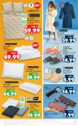 Gazetka promocyjna Kaufland - OFERTA TYGODNIA - Gazetka - ważna od 06.07 do 06.07.2022 - strona 49 - produkty: Gra, Poduszka z mikrofibry, Kołdra, Kapcie, Kołdra z mikrofibry, Pościel, Prześcieradło, Szlafrok, Komplet pościeli, Okulary do czytania, Poduszka