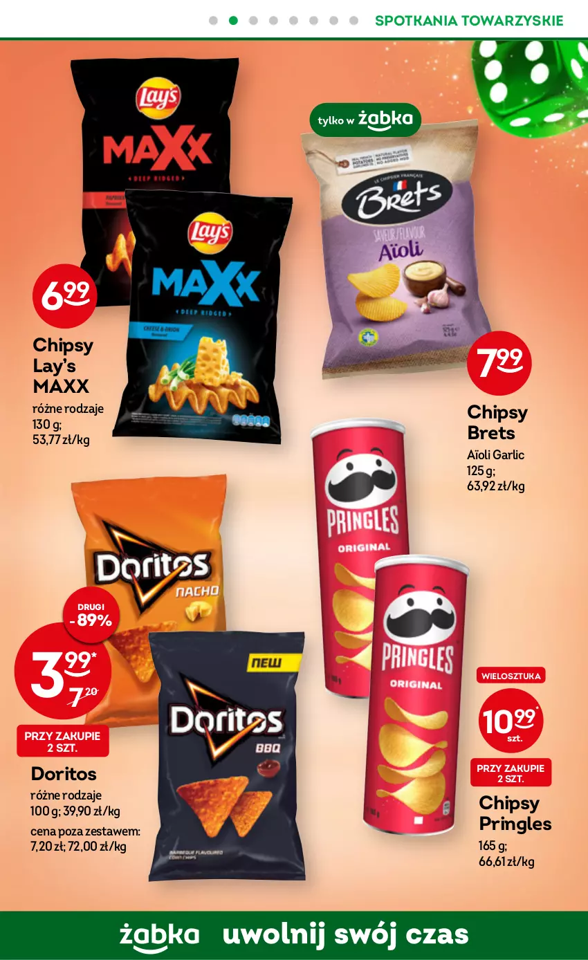 Gazetka promocyjna Żabka - ważna 01.03 do 07.03.2023 - strona 17 - produkty: Chipsy, Lay’s, Pringles