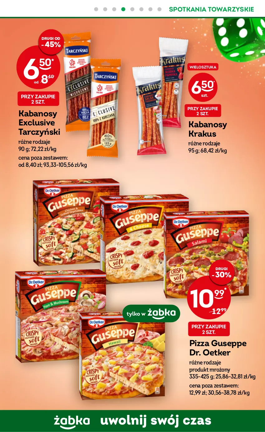 Gazetka promocyjna Żabka - ważna 01.03 do 07.03.2023 - strona 19 - produkty: Dr. Oetker, Kabanos, Krakus, Pizza, Tarczyński