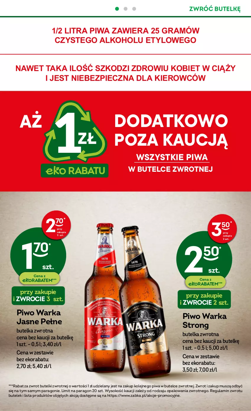 Gazetka promocyjna Żabka - ważna 01.03 do 07.03.2023 - strona 4 - produkty: Gra, Mus, Olej, Piec, Piwa, Piwo, Sok, Warka