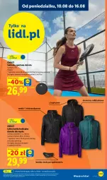 Gazetka promocyjna Lidl - Gazetka ważna od 10.08. do 14.08. - Gazetka - ważna od 14.08 do 14.08.2026 - strona 18 - produkty: Por, Kurtka, Sport, Sukienka
