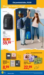 Gazetka promocyjna Lidl - Gazetka ważna od 10.08. do 14.08. - Gazetka - ważna od 14.08 do 14.08.2026 - strona 20 - produkty: Puma, Gra, Plecak, Grafika