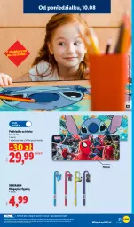 Gazetka promocyjna Lidl - Gazetka ważna od 10.08. do 14.08. - Gazetka - ważna od 14.08 do 14.08.2026 - strona 25 - produkty: Gra, Długopis, Biurko, Podkładka, Podkład, Grafika