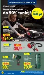Gazetka promocyjna Lidl - Gazetka ważna od 10.08. do 14.08. - Gazetka - ważna od 14.08 do 14.08.2026 - strona 36 - produkty: Parkside, Prostownik, Zestaw kluczy, Olej, Ogród, Akumulator